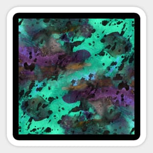 Graphite background. Simple abstract colorful watercolor, animal print. Hand-painted texture with drops, paint smears. Best for  wallpapers, covers and packaging, wrapping paper. Sticker